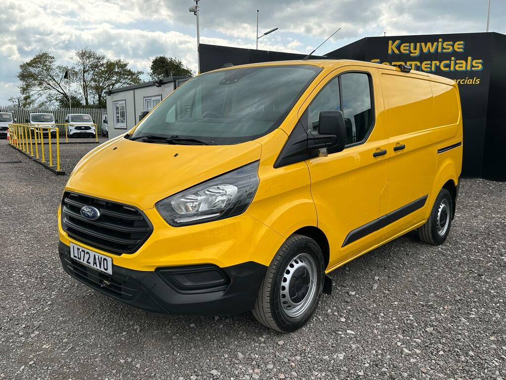 Ford Transit Custom 2.0 340 Ecoblue Leader L1 H1 Euro 6 Ss LD72AVO Yellow #3