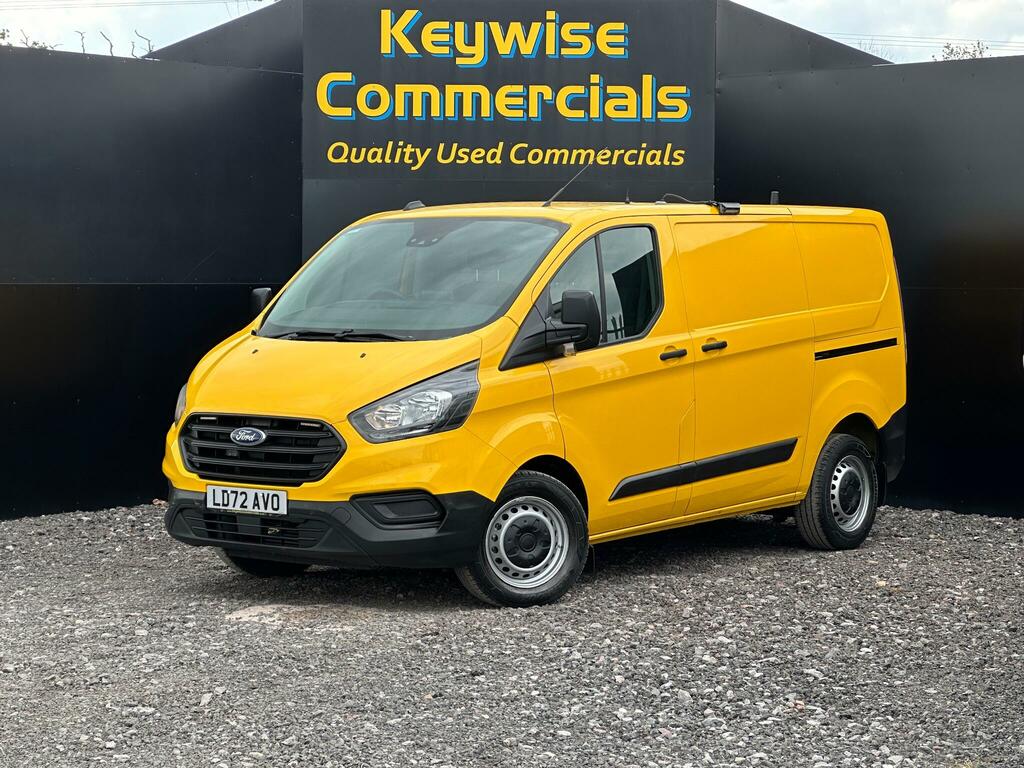 Ford Transit Custom 2.0 340 Ecoblue Leader L1 H1 Euro 6 Ss LD72AVO Yellow