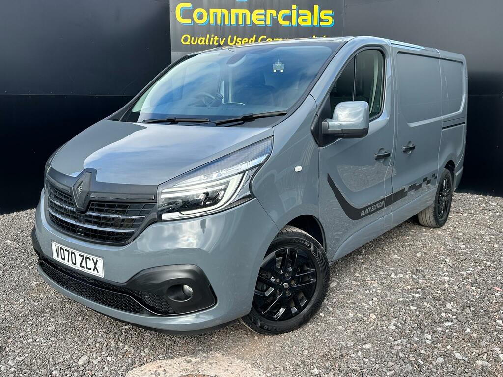 Renault Trafic 2.0 Dci Energy 28 Black Edition Swb Standard Roof VO70ZCX Grey #2