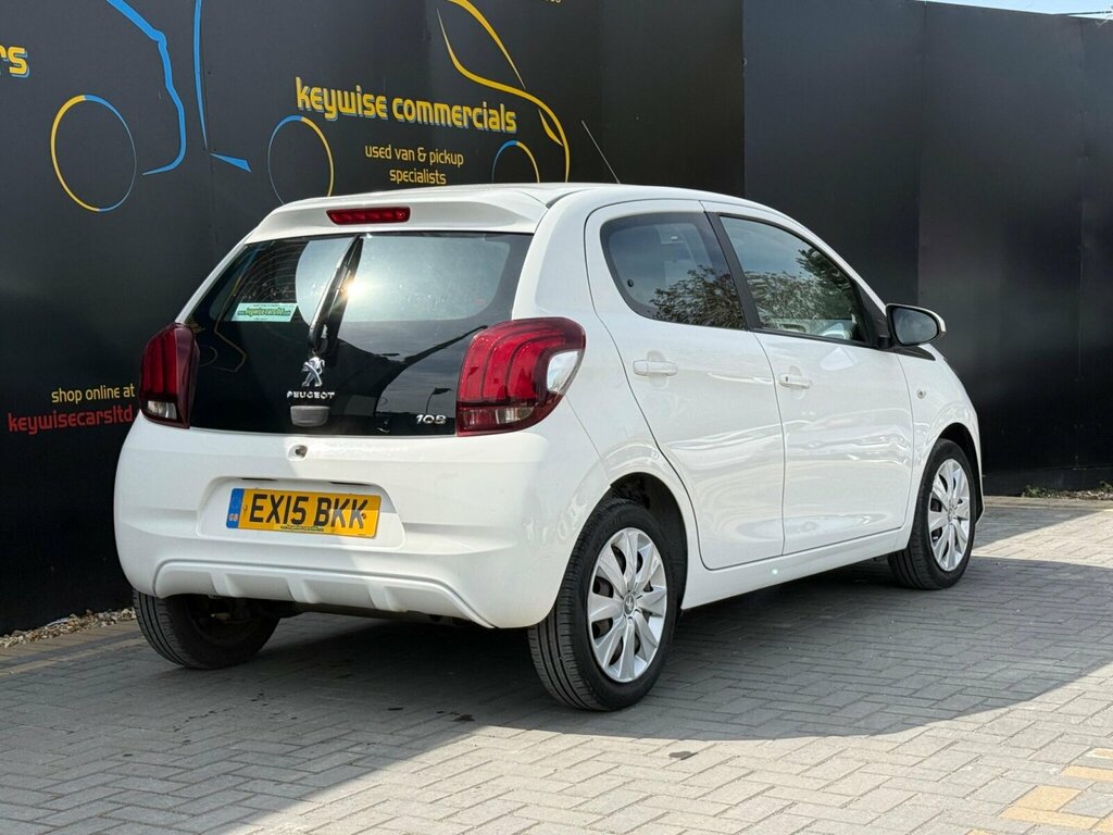 Peugeot 108 1.0 Active Euro 6 EX15BKK White #5