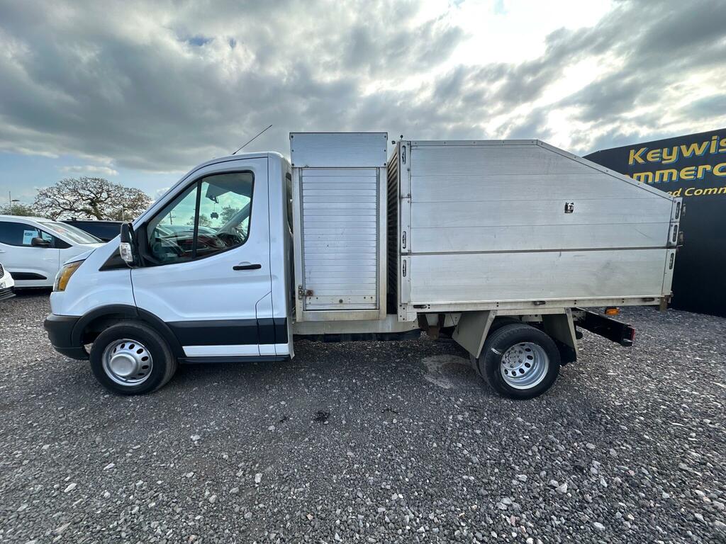Ford Transit Custom 2.0 350 Ecoblue 1-Way Tipper Rwd YG67GJE White #4