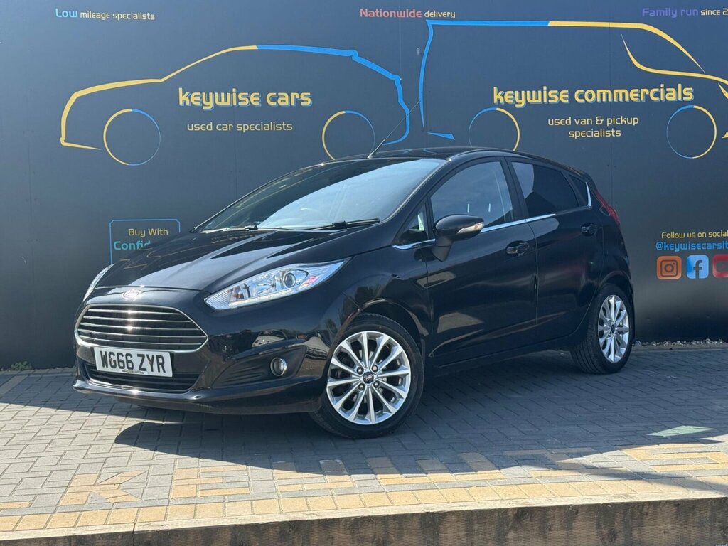 Ford Fiesta 1.0T Ecoboost Titanium X Euro 6 Ss Black