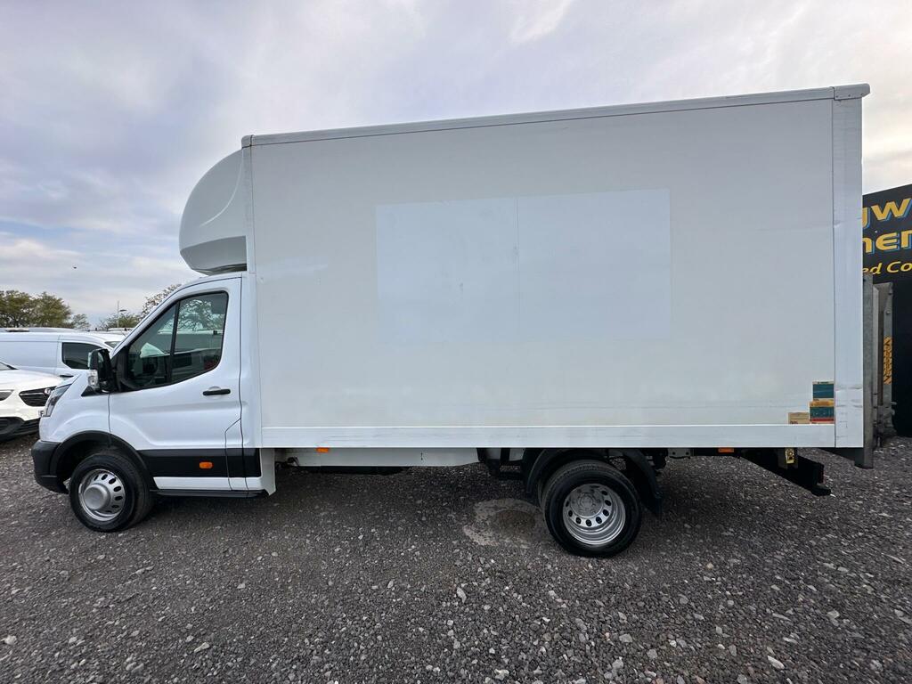 Ford Transit Custom 2.0 350 Ecoblue Leader Luton Rwd BL21EGZ White #4