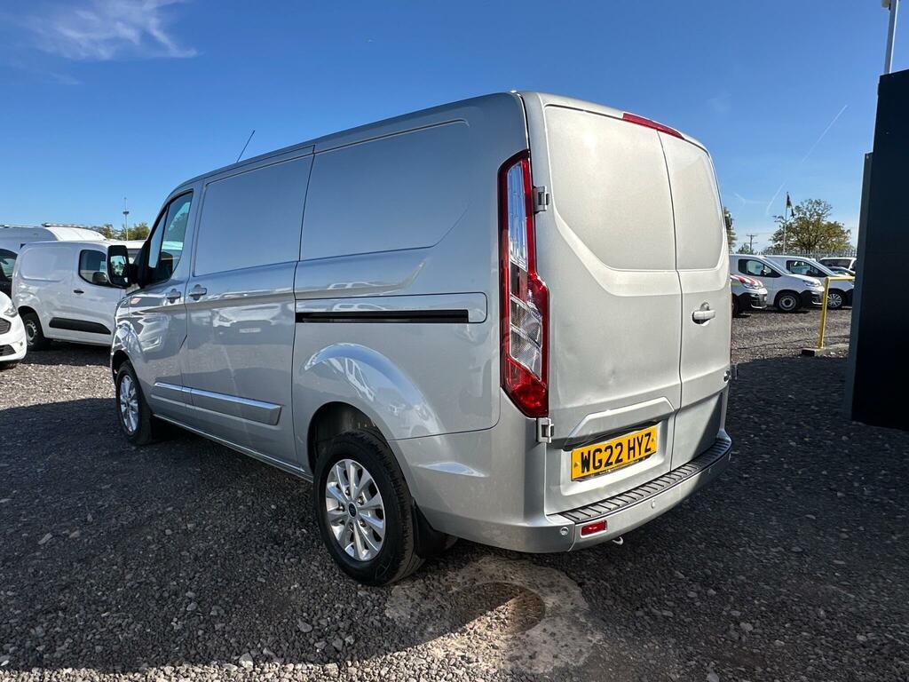 Ford Transit Custom 2.0 280 Ecoblue Limited L1 H1 Euro 6 Ss WG22HYZ Silver #5