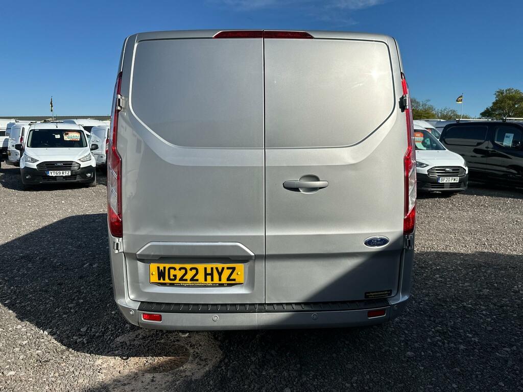 Ford Transit Custom 2.0 280 Ecoblue Limited L1 H1 Euro 6 Ss WG22HYZ Silver #6