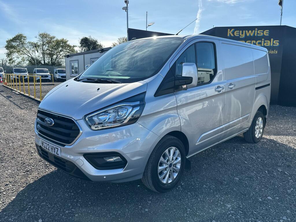 Ford Transit Custom 2.0 280 Ecoblue Limited L1 H1 Euro 6 Ss WG22HYZ Silver #3