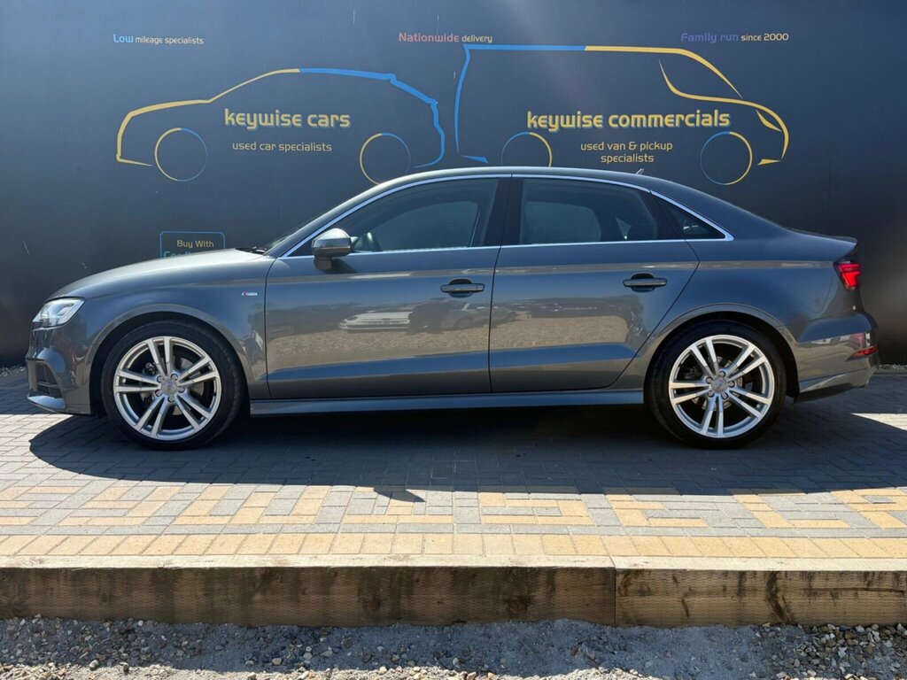 Audi A3 2.0 Tdi S Line Quattro Euro 6 Ss Grey #2