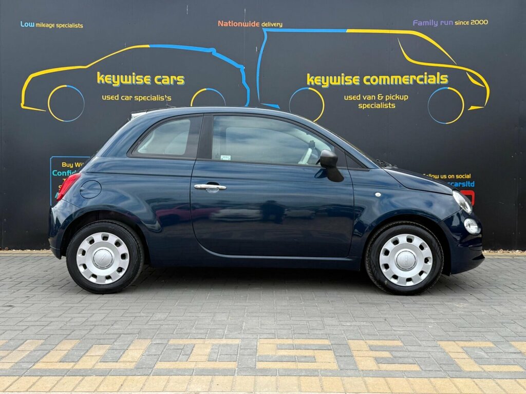 Fiat 500 1.2 Pop Euro 6 Ss MD18XNR Blue #6