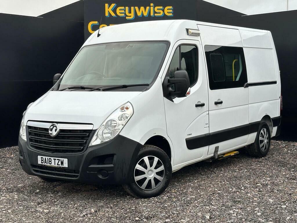 Vauxhall Movano 2.3 Cdti 3500 Fwd L2 H2 Euro 6 White #2