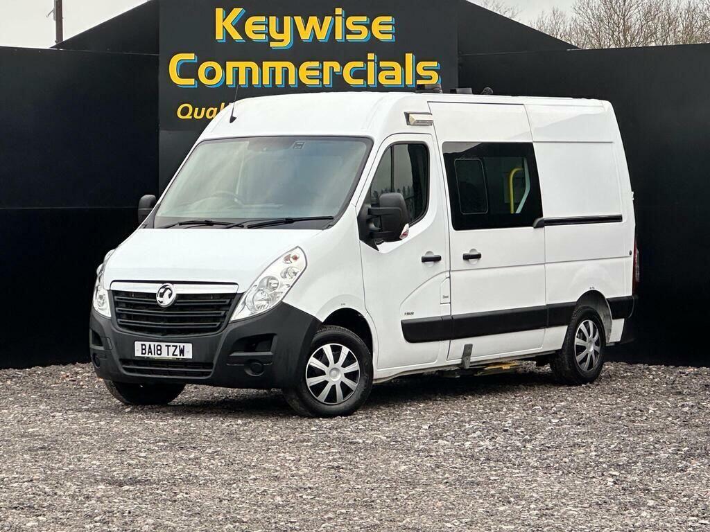 Vauxhall Movano 2.3 Cdti 3500 Fwd L2 H2 Euro 6 White