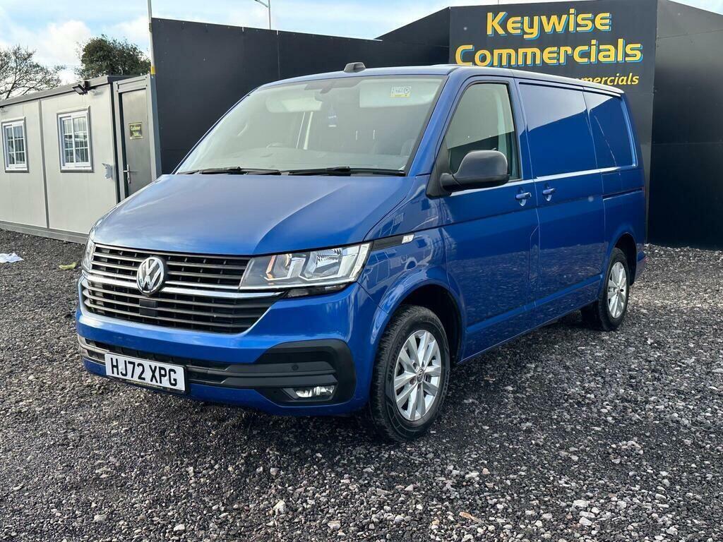 Volkswagen Transporter 2.0 Tdi T28 Highline Dsg Fwd Swb Euro 6 Ss HJ72XPG Blue #3