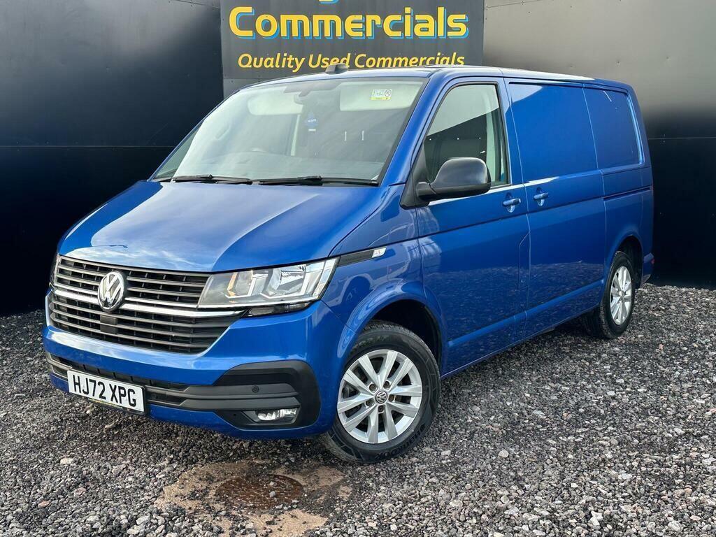 Volkswagen Transporter 2.0 Tdi T28 Highline Dsg Fwd Swb Euro 6 Ss HJ72XPG Blue #2