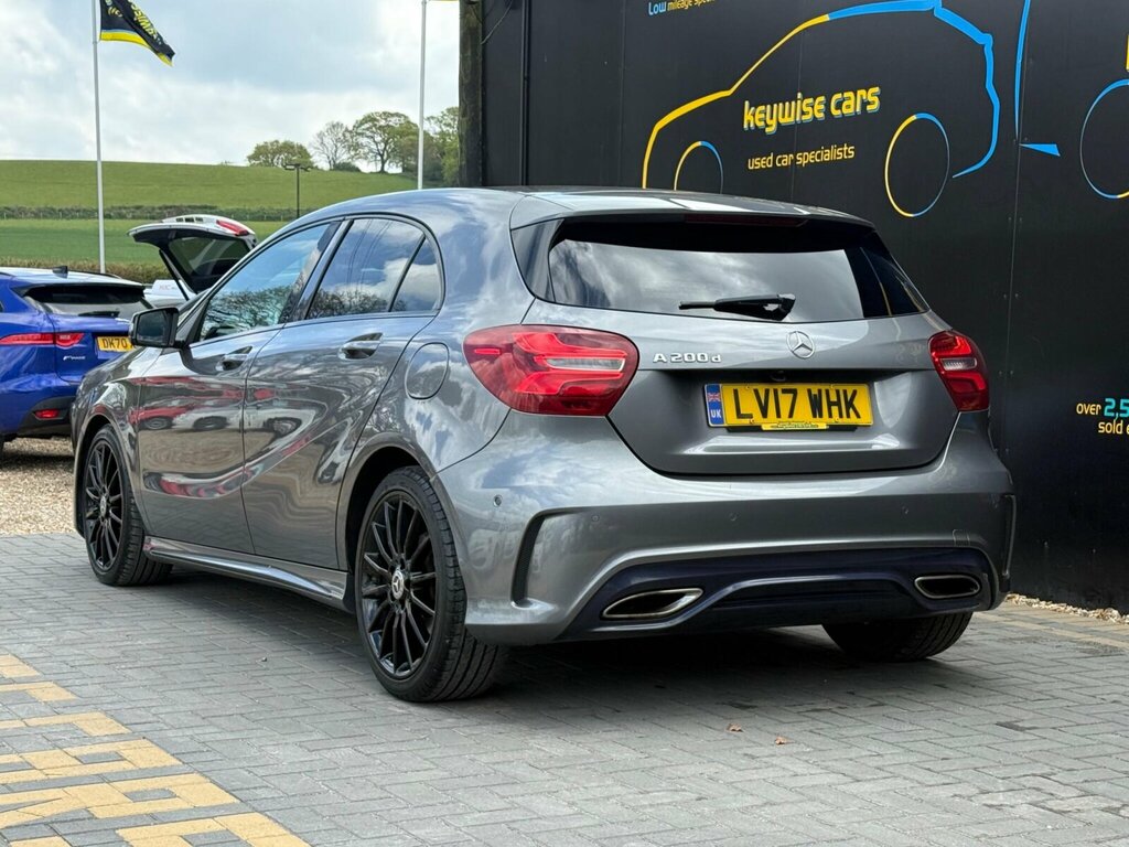 Mercedes-Benz A Class 2.1 A200d Amg Line Premium Euro 6 Ss LV17WHK Grey #3