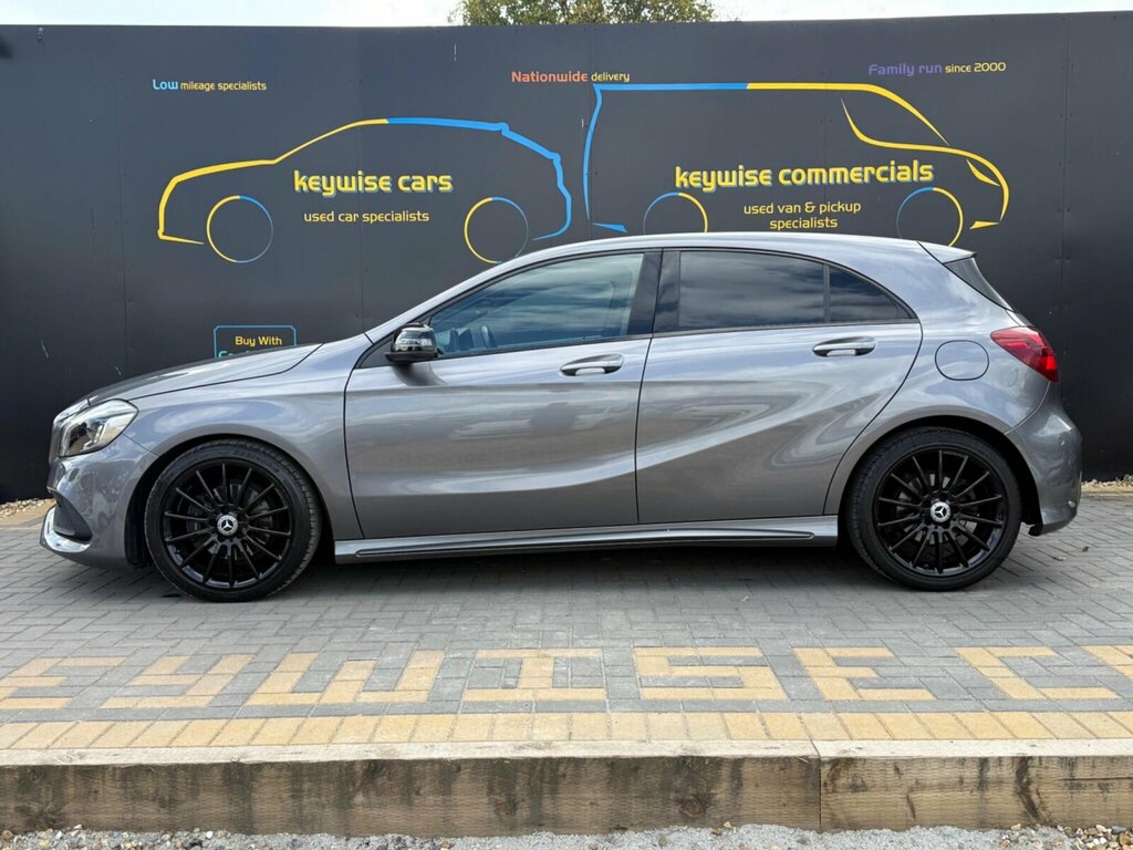 Mercedes-Benz A Class 2.1 A200d Amg Line Premium Euro 6 Ss LV17WHK Grey #2