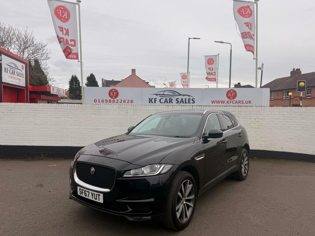Jaguar F-Pace Suv 2.0 D180 Prestige Awd Euro 6 Ss 2 SF67YUT Black #3