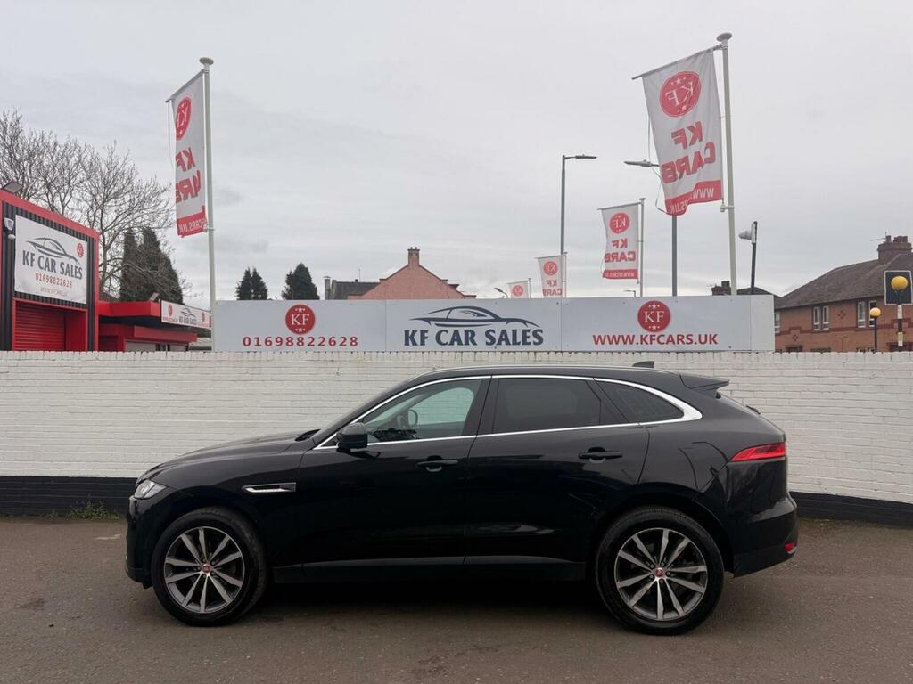 Jaguar F-Pace Suv 2.0 D180 Prestige Awd Euro 6 Ss 2 SF67YUT Black #4