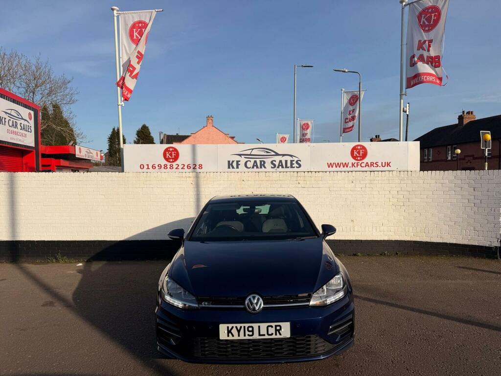 Volkswagen Golf Hatchback 2.0 Tdi R-line Dsg Euro 6 Ss 201 Blue