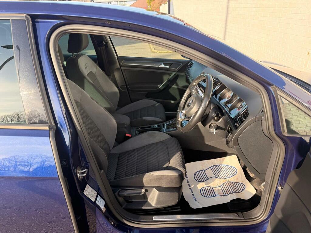 Volkswagen Golf Hatchback 2.0 Tdi R-line Dsg Euro 6 Ss 201 KY19LCR Blue #4