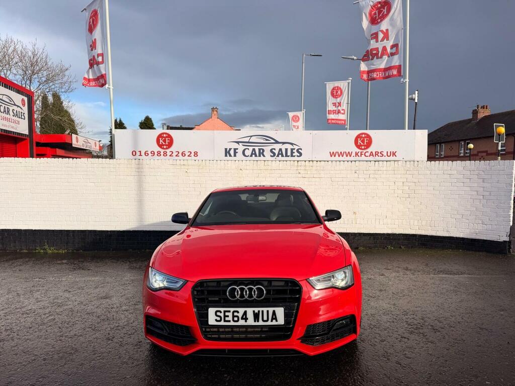 Audi A5 Coupe 2.0 Tdi Black Edition Plus S Tronic Quattro Red