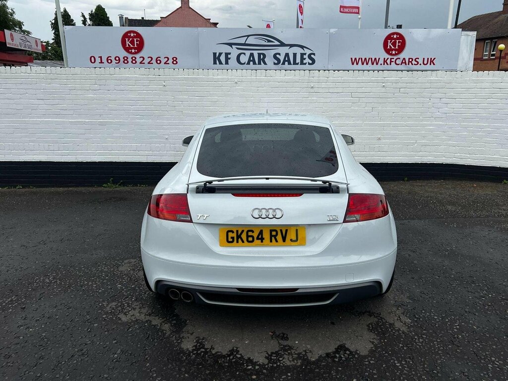 Audi TT Coupe 2.0 Tdi Black Edition S Tronic Quattro Euro White #4