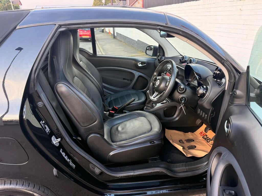 Smart Fortwo Cabrio Convertible 1.0 Prime Cabriolet Euro 6 Ss OV67GBX Black #2
