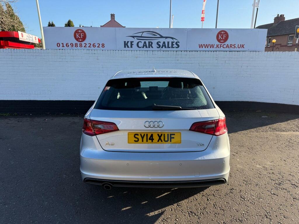 Audi A3 Hatchback 1.6 Tdi S Line Sportback S Tronic Euro 5 Silver #6