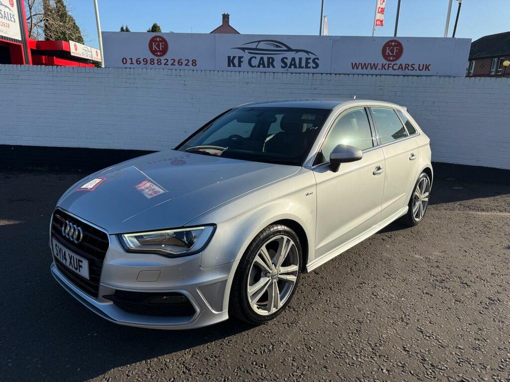 Audi A3 Hatchback 1.6 Tdi S Line Sportback S Tronic Euro 5 Silver #4