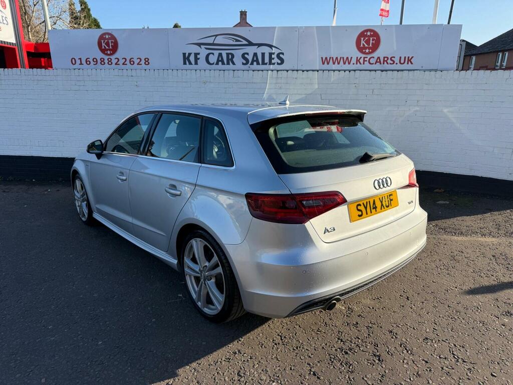Audi A3 Hatchback 1.6 Tdi S Line Sportback S Tronic Euro 5 Silver #5