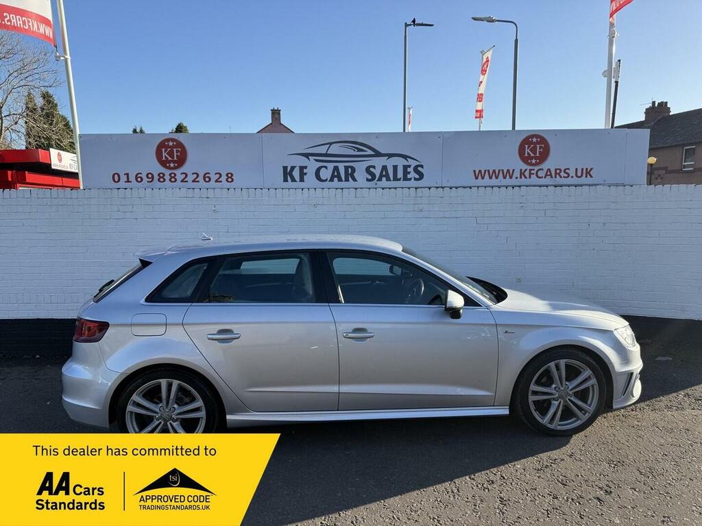 Audi A3 Hatchback 1.6 Tdi S Line Sportback S Tronic Euro 5 Silver
