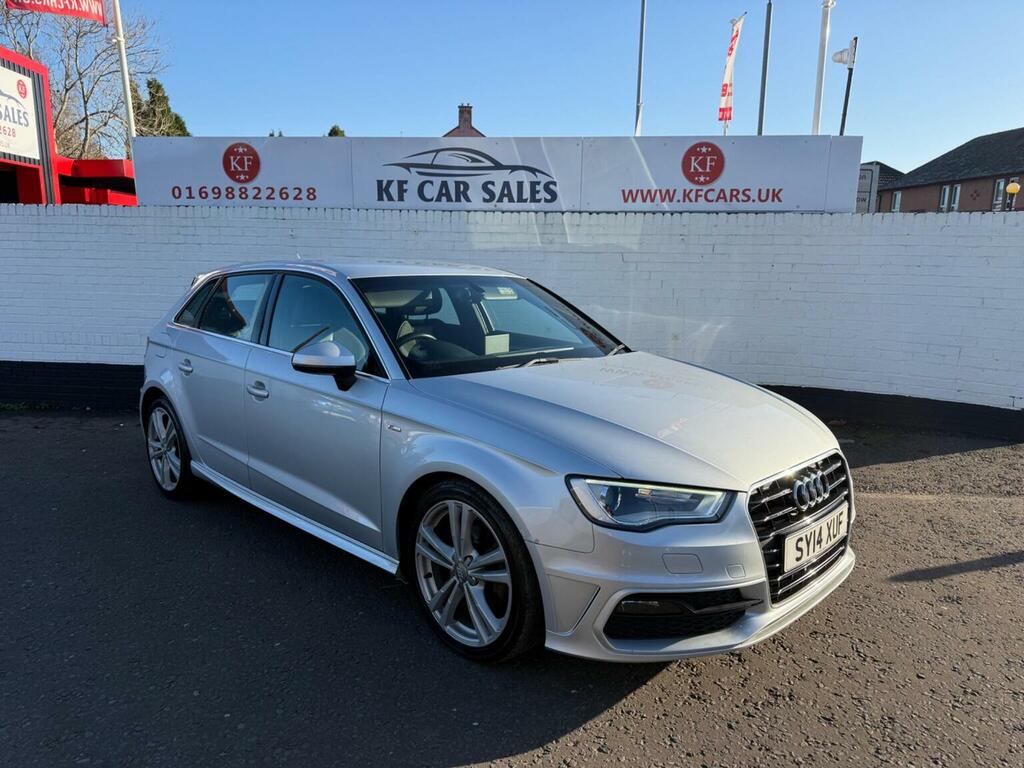 Audi A3 Hatchback 1.6 Tdi S Line Sportback S Tronic Euro 5 Silver #2