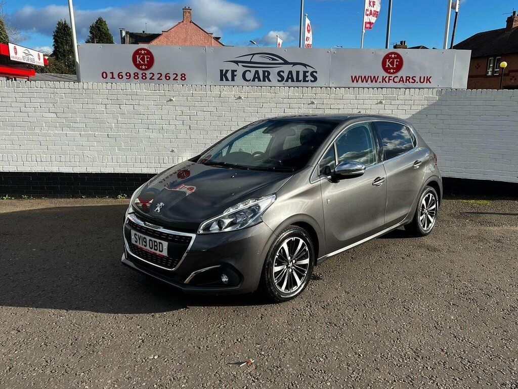Peugeot 208 Hatchback 1.2 Puretech Tech Edition Euro 6 Ss 5 SY19OBD Grey #4