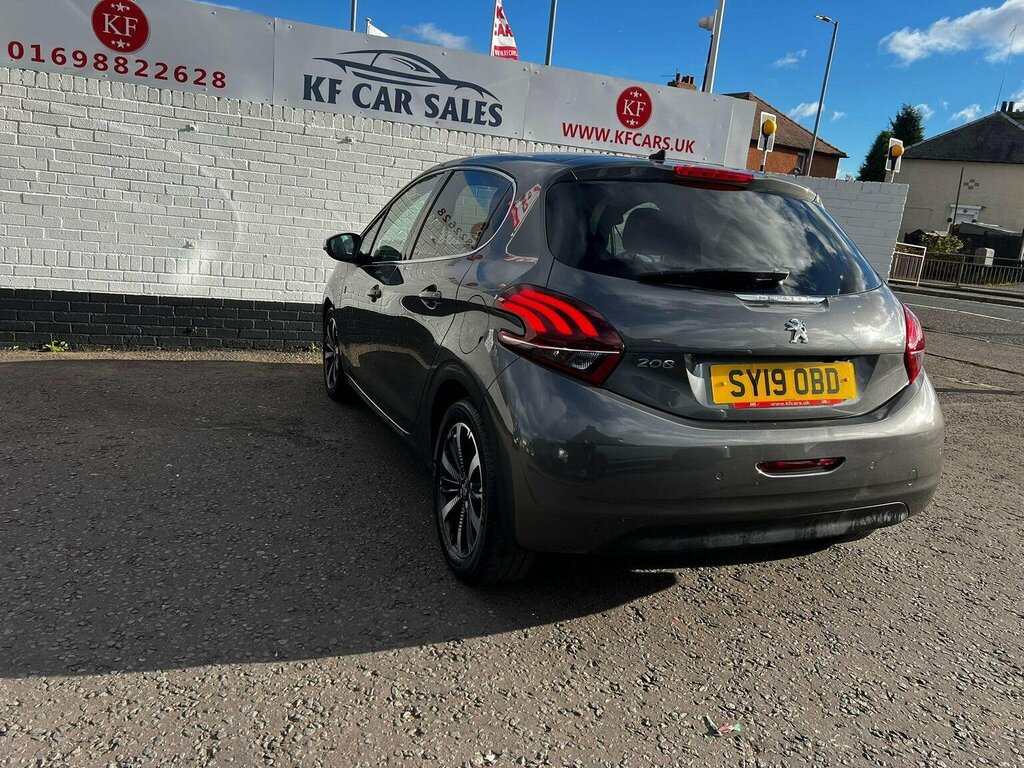 Peugeot 208 Hatchback 1.2 Puretech Tech Edition Euro 6 Ss 5 SY19OBD Grey #5