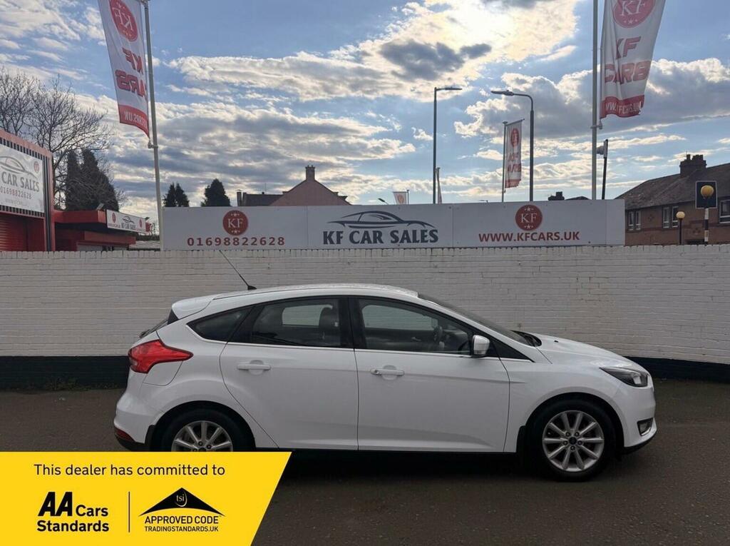 Ford Focus Hatchback 1.5 Tdci Titanium Euro 6 Ss 2015 White