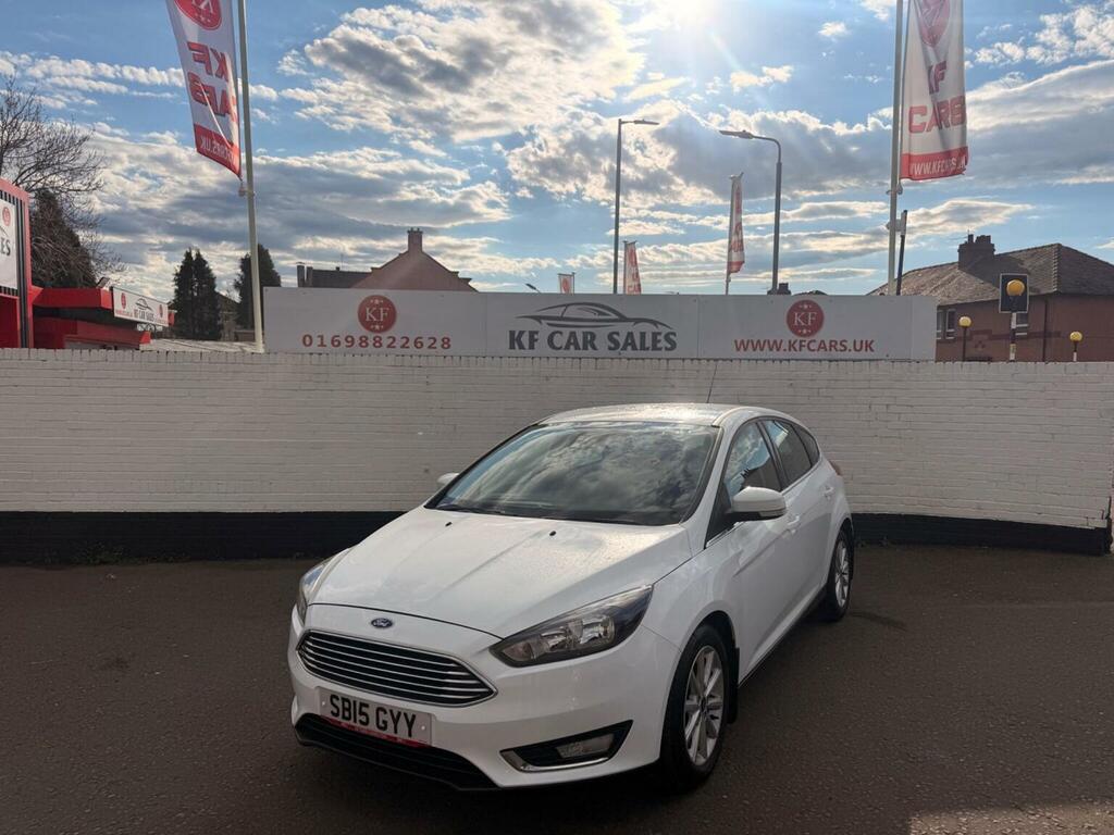 Ford Focus Hatchback 1.5 Tdci Titanium Euro 6 Ss 2015 SB15GYY White #3