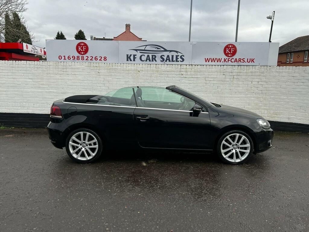 Volkswagen Golf Convertible 1.4 Tsi Gt Cabriolet Euro 5 2014 EK64DHF Black #3
