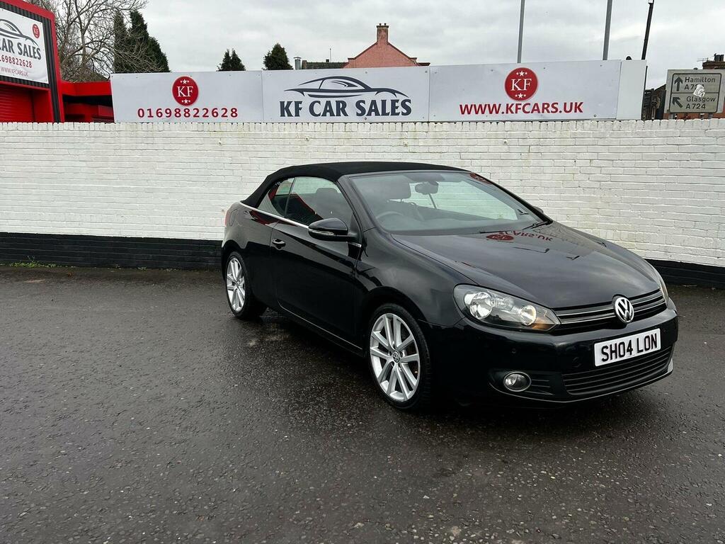 Volkswagen Golf Convertible 1.4 Tsi Gt Cabriolet Euro 5 2014 EK64DHF Black #4