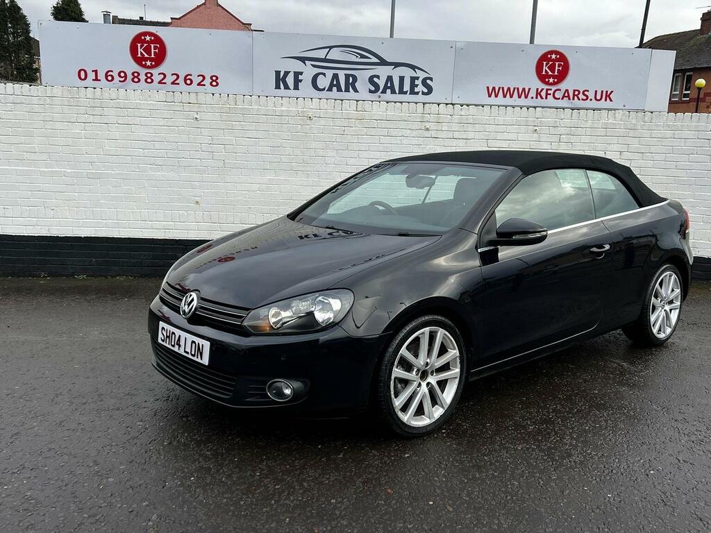 Volkswagen Golf Convertible 1.4 Tsi Gt Cabriolet Euro 5 2014 EK64DHF Black #6