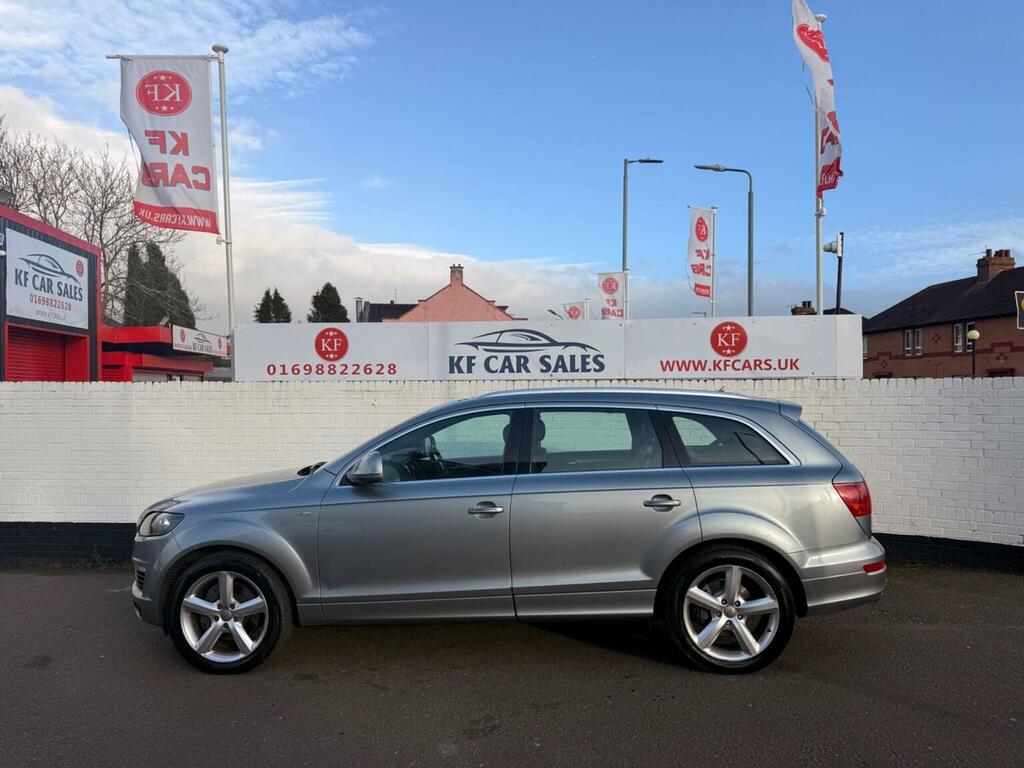 Audi Q7 Suv 3.0 Tdi S Line Tiptronic Quattro 200858 OV58LJL Grey #5