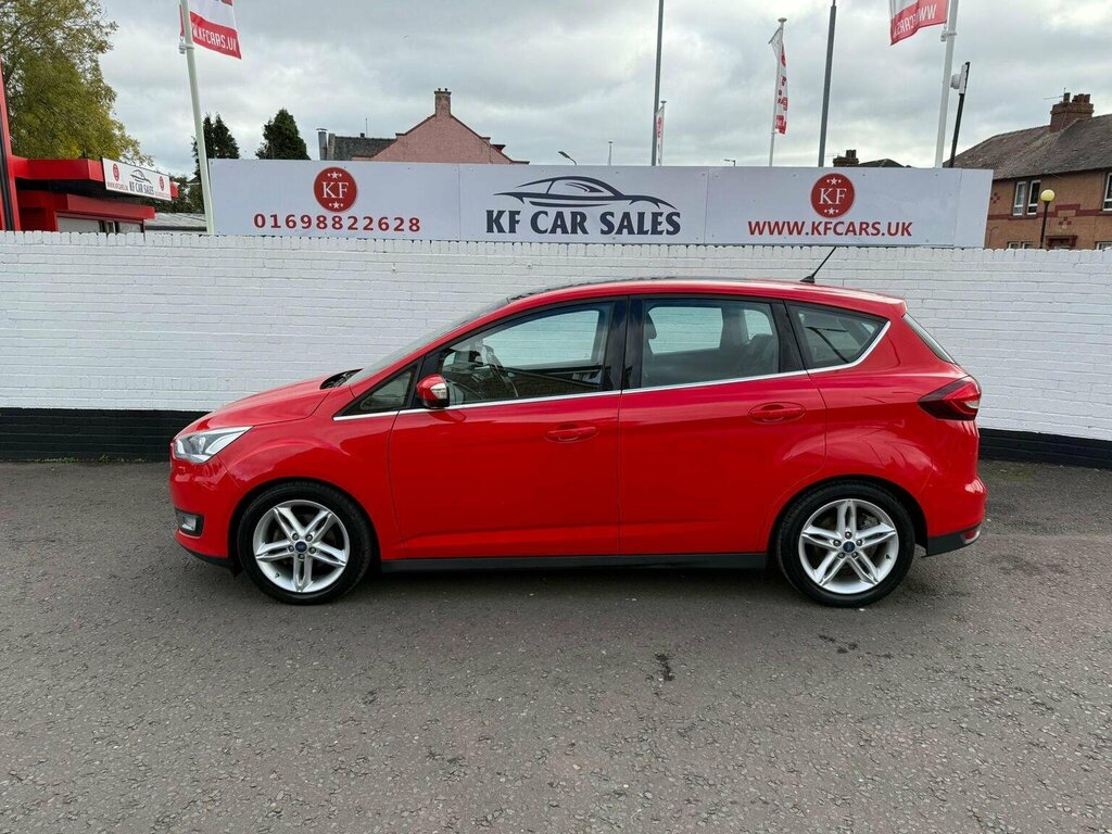 Ford C-Max Mpv 1.0T Ecoboost Titanium X Euro 6 Ss Nav ML67RTU Red #5