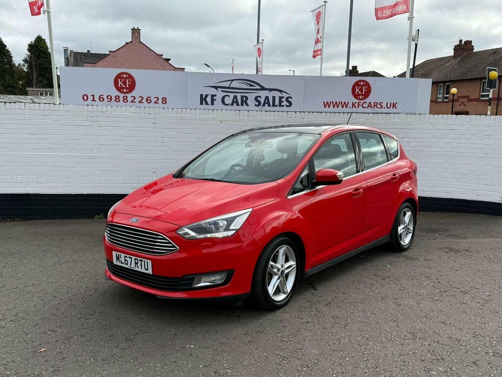 Ford C-Max Mpv 1.0T Ecoboost Titanium X Euro 6 Ss Nav ML67RTU Red #4