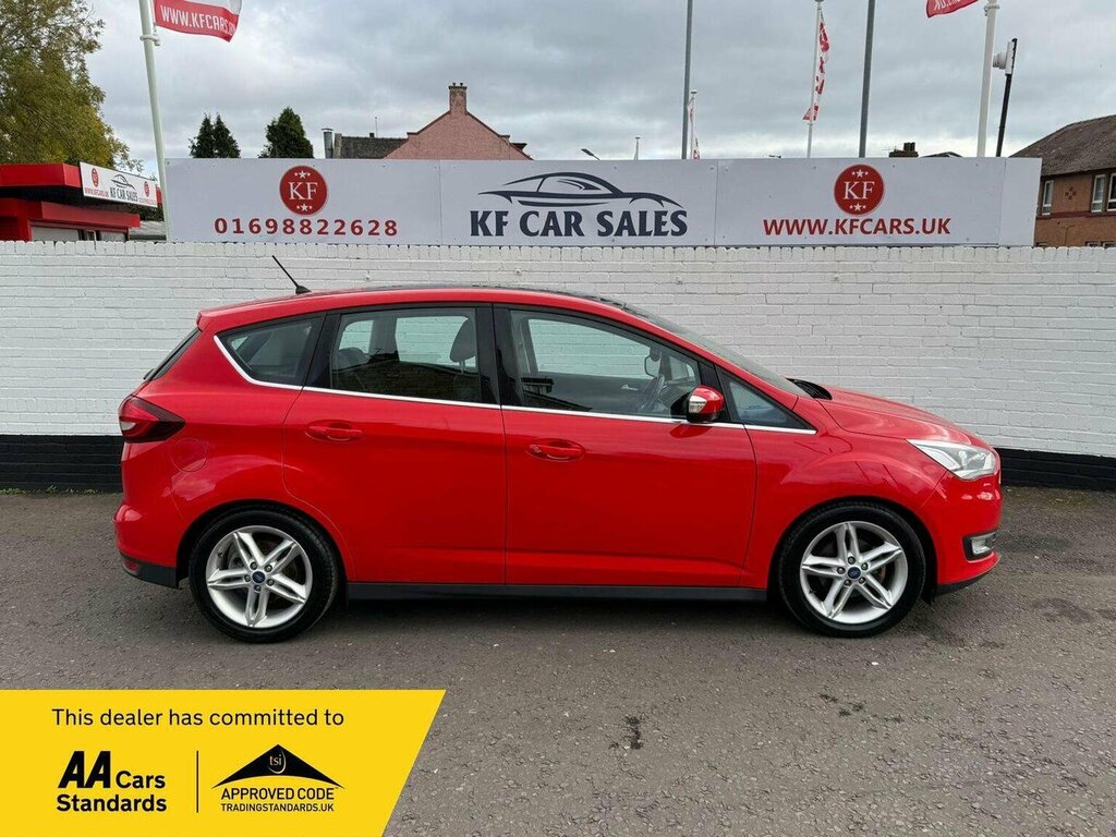 Ford C-Max Mpv 1.0T Ecoboost Titanium X Euro 6 Ss Nav Red