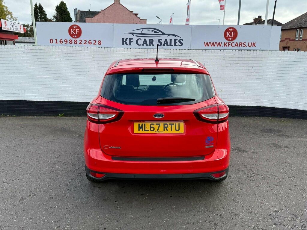 Ford C-Max Mpv 1.0T Ecoboost Titanium X Euro 6 Ss Nav ML67RTU Red #6