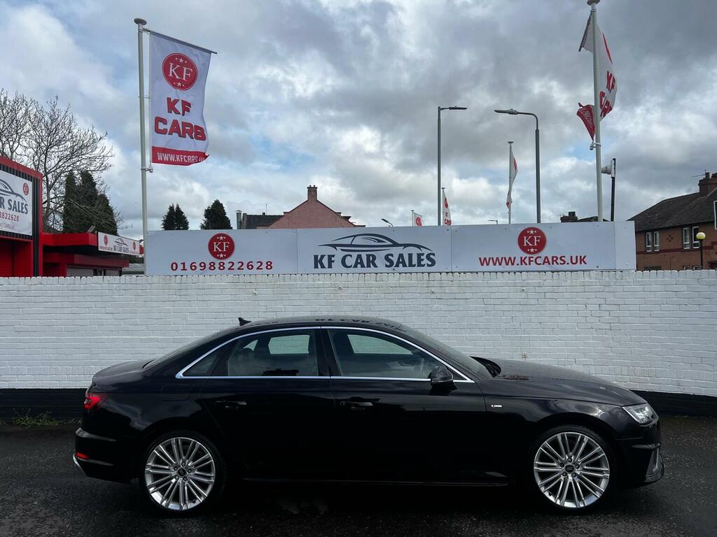 Audi A4 Saloon 2.0 Tfsi 35 S Line Euro 6 Ss 20196 Black