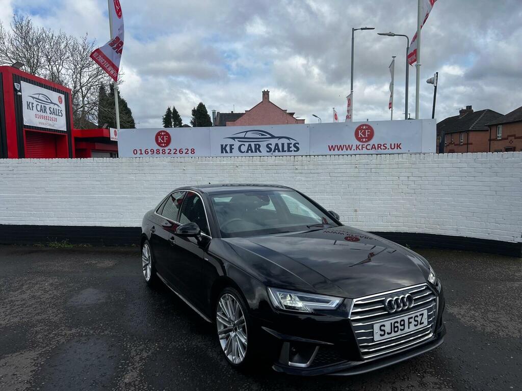 Audi A4 Saloon 2.0 Tfsi 35 S Line Euro 6 Ss 20196 SJ69FSZ Black #2
