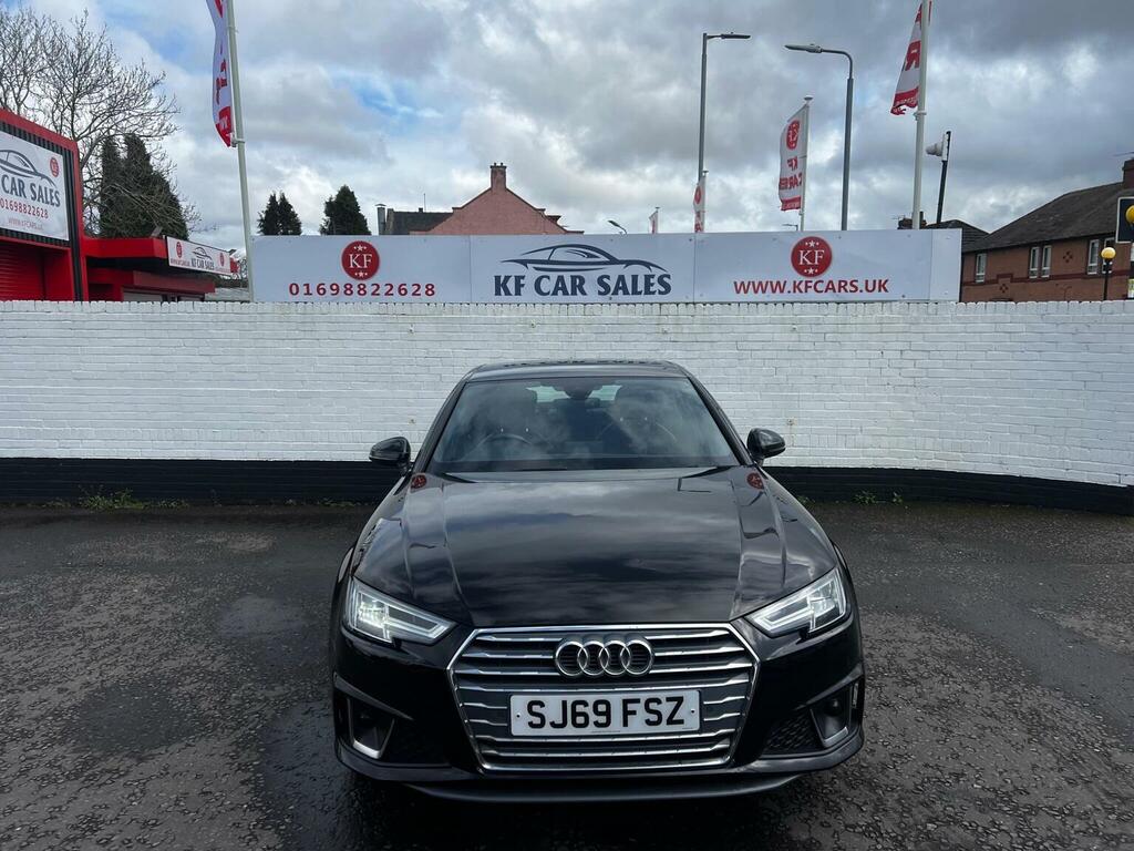 Audi A4 Saloon 2.0 Tfsi 35 S Line Euro 6 Ss 20196 SJ69FSZ Black #3