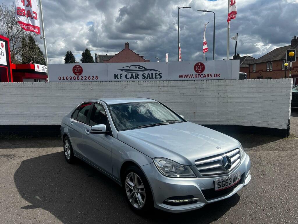 Mercedes-Benz C Class Saloon 1.6 C180 Executive Se G-tronic Euro 6 Ss Silver #2