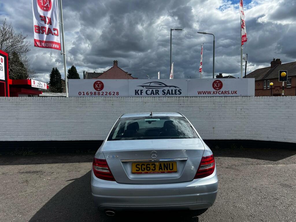 Mercedes-Benz C Class Saloon 1.6 C180 Executive Se G-tronic Euro 6 Ss Silver #6