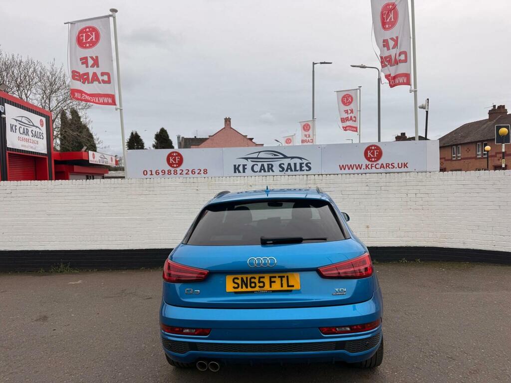 Audi Q3 Suv 2.0 Tdi S Line Plus S Tronic Quattro Euro 6 S SN65FTL Blue #4