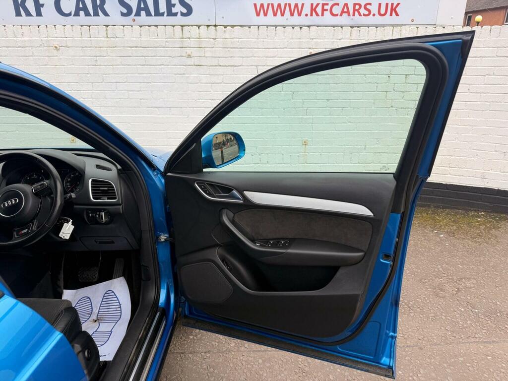 Audi Q3 Suv 2.0 Tdi S Line Plus S Tronic Quattro Euro 6 S SN65FTL Blue #6