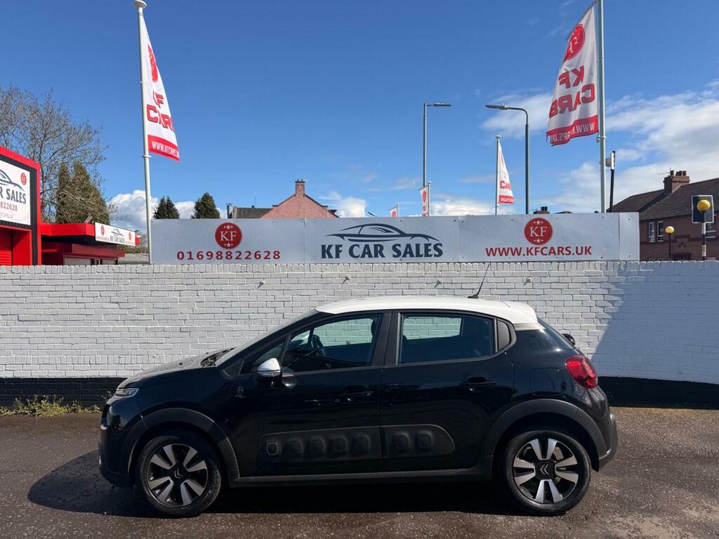 Citroen C3 Hatchback 1.2 Puretech Origins Euro 6 Ss 2 SB69ZDD Black #3